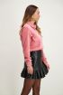 Roze corduroy blouse oversized | Corduroy blouse My Jewellery