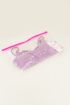 Lila bikini top met textuur | My Jewellery