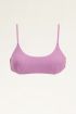 Lila bikini top met textuur | My Jewellery