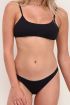 Zwart bikini broekje met textuur| My Jewellery