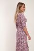 Lange jurk roze & oranje print | My Jewellery