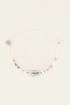 Armbandje met schelp & kraaltjes | My Jewellery