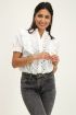 Witte blouse embroidery | My Jewellery