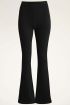 Black flared corduroy trousers | My Jewellery