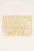 Stickervel initialen | My Jewellery
