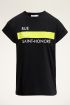 Zwart T-shirt met print | Zwart t-shirt dames | My Jewellery