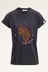 Donkergrijs shirt stay wild | T-shirts | My Jewellery