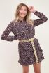 Roze blouse cheetah print | Blouses | My Jewellery
