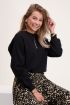 Zwart sweater amour | Truien | My Jewellery