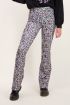 Lila flared pants met bloemen | My Jewellery