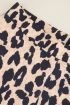 Beige flared pants panterprint | My Jewellery