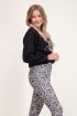Lila flared pants met bloemen | My Jewellery