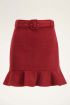 Boucle rok met ruffle & riem | My Jewellery