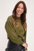 Groene sweater bisous | My Jewellery