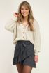 Beige gebreid vest | My Jewellery