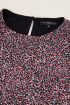 Roze jurk met bloemenprint en ruffle | My Jewellery