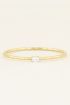 Bangle met transparant steentje | My Jewellery