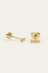 Studs love in rondje | Studs | My Jewellery