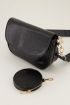 Zwarte tas met patroon | Schoudertas | My Jewellery