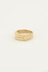 Zegelring love | Trendy ring | My Jewellery