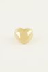 Ring with big heart | My Jewellery