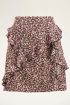 Multikleur rok met ruffles en bloemenprint | My Jewellery
