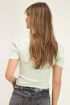 Groene top met pofmouw | My Jewellery