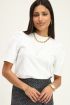 Witte top met pofmouw | My Jewellery