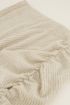 Beige rib rok met split | My Jewellery