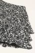 Blauwe rok met ruffles en luipaard | My Jewellery