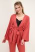 Rode kimono met structuur | My Jewellery