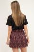 Zwarte top met schouderstukken |My Jewellery