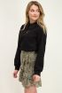 Zwarte sweater met kraag | My Jewellery