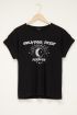 Zwart T-shirt Savage mood | My Jewellery