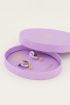 Oorringen lila love | My Jewellery