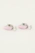 Oorringen roze vlinder | My Jewellery