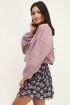 Paarse basic sweater | My Jewellery