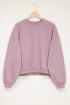 Paarse basic sweater