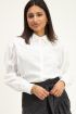 Witte blouse met smock mouwen | My Jewellery