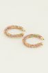 Oorbellen steentjes rond | oorbellen | My Jewellery