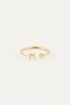 Ring initial diamant