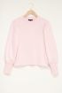 Roze sweater with high cuff | My Jewellery