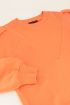 Oranje sweater with high cuff | My Jewellery