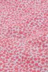 Roze midi jurk met bloemenprint