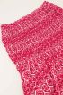 Rood smock rokje