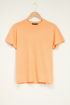 Oranje T-shirt met wassing