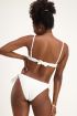 Witte embroidery bikini top
