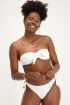 Witte embroidery bikini top
