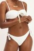 Wit embroidery bikini broekje