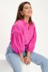 Roze blouse met embroidery